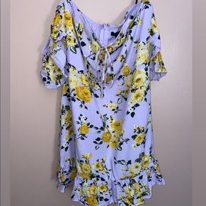 Forever 21 Womans dress Lavender/Yellow